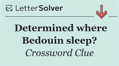 bedouin crossword clue|Bedouin .